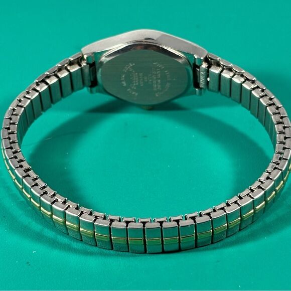 Precision by GRUEN GP418L Diamond Quartz Women's Watch Sz. 6.2"‎ New Battery - Picture 3 of 4